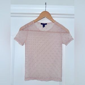 Forever 21 mesh tee